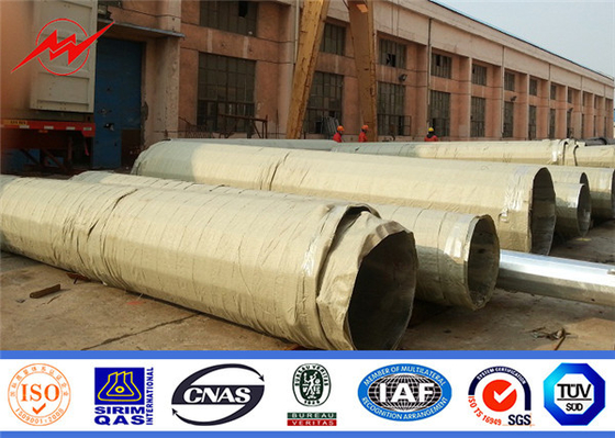 Chine Poteaux d'acier octogonaux pour transmission électrique Poteaux métalliques galvanisés fournisseur