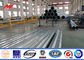 Poteaux d'acier galvanisé standard NEA pour les lignes de distribution de 13,8 kV à 69 kV de 25 pieds à 40 pieds fournisseur